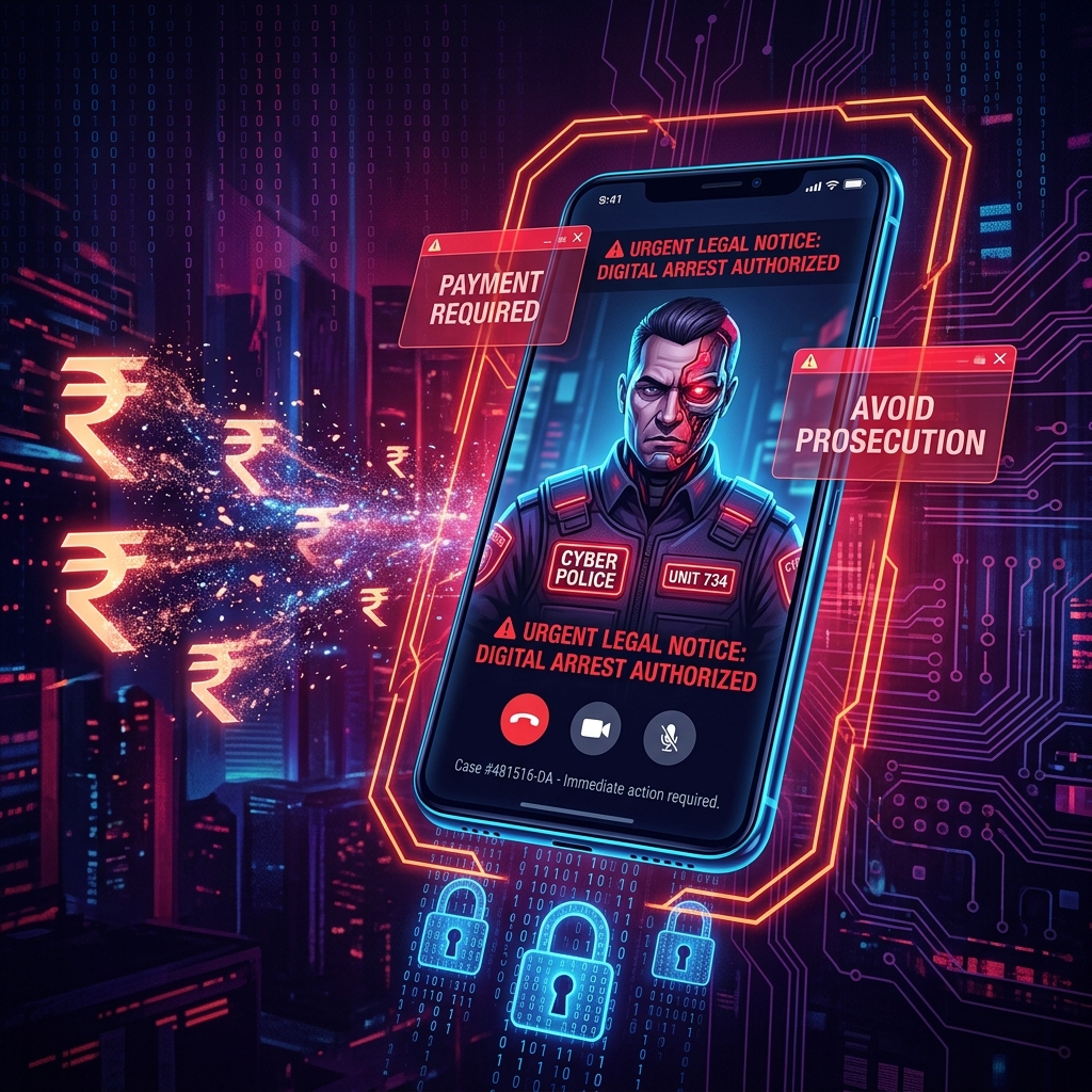 Digital Arrest Scam — Fake CBI Video Call Robbing Crores from Indians
