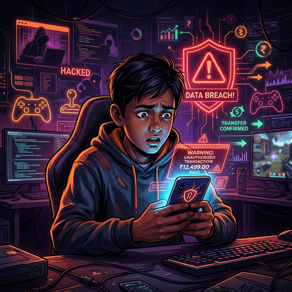 Gaming Scam India — How A Fake BGMI Tournament Stole A 14-Year-Old's Savings
