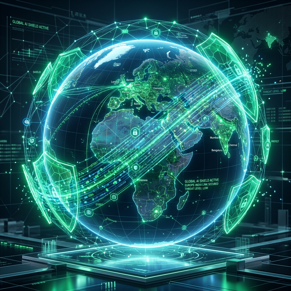 The dream of global AI expansion — Synaptech's ₹12 crore ambition protected by digital shields