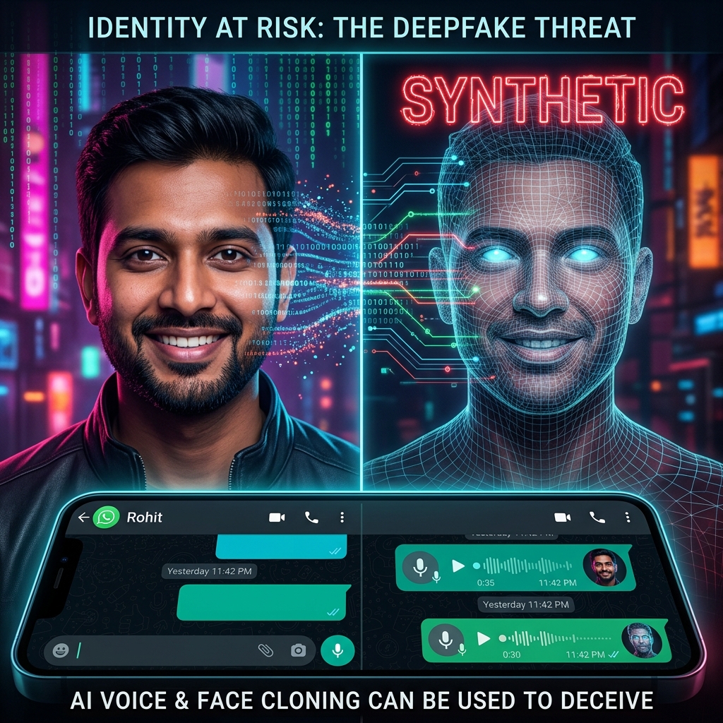 Future AI Threats: Voice and Face Cloning Scams